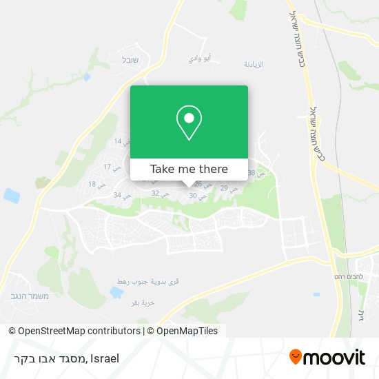 מסגד אבו בקר map