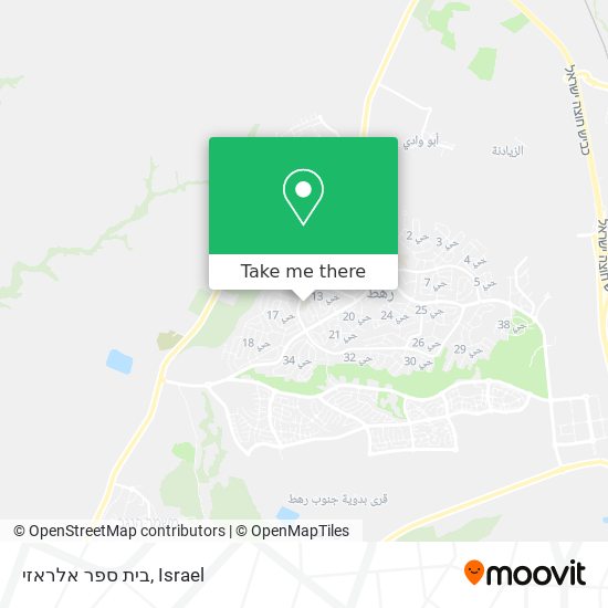 בית ספר אלראזי map