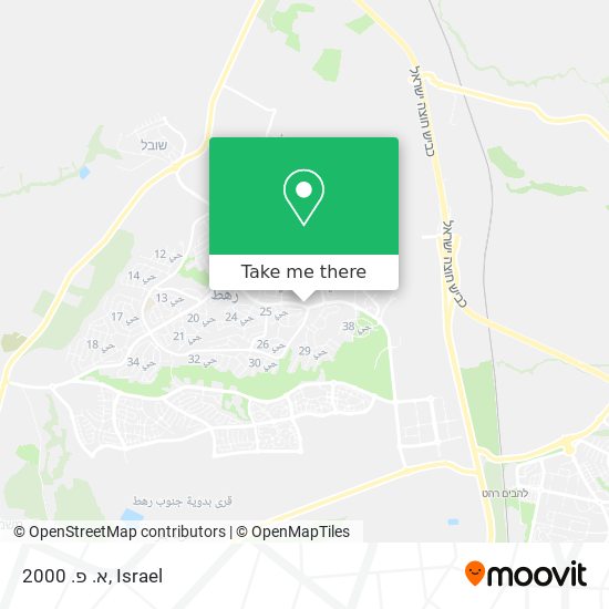 א. פ. 2000 map