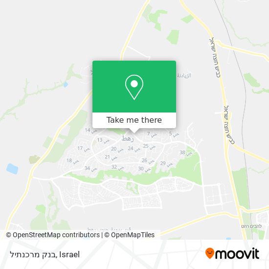 בנק מרכנתיל map