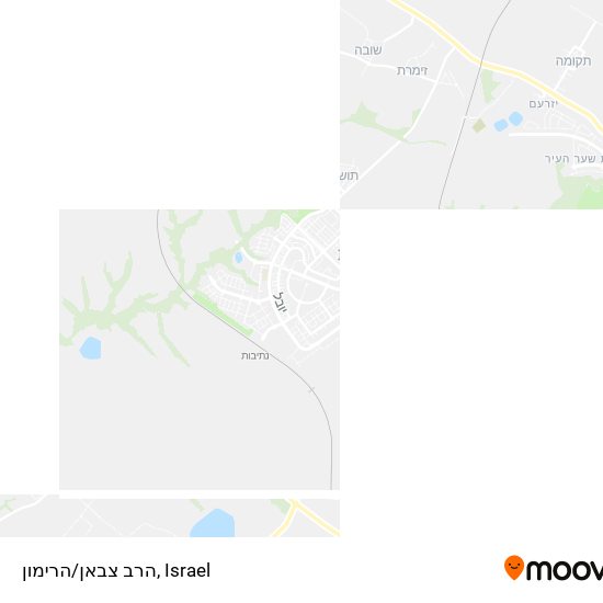 הרב צבאן/הרימון map