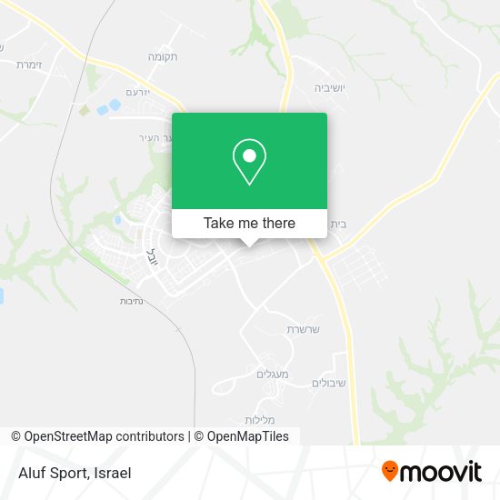Карта Aluf Sport