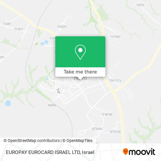 Карта EUROPAY EUROCARD ISRAEL LTD