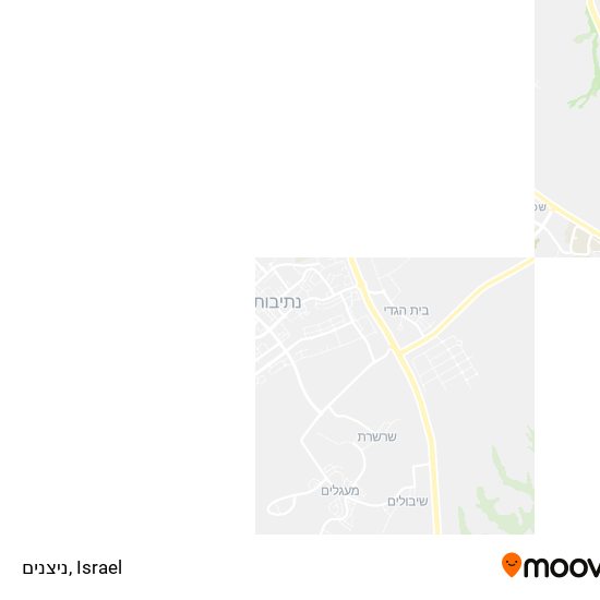 ניצנים map