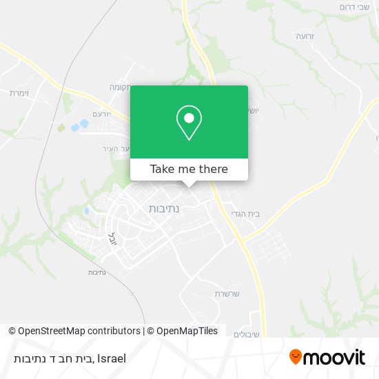 Карта בית חב ד נתיבות