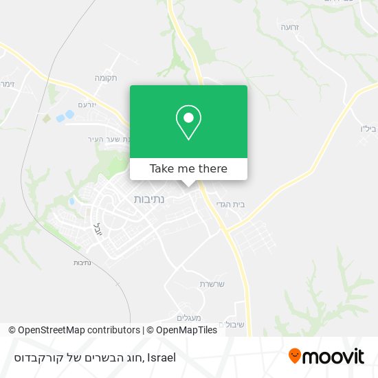 חוג הבשרים של קורקבדוס map