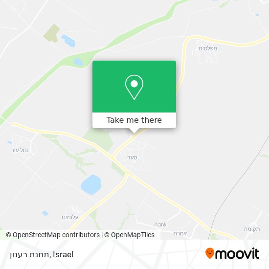 תחנת רענון map