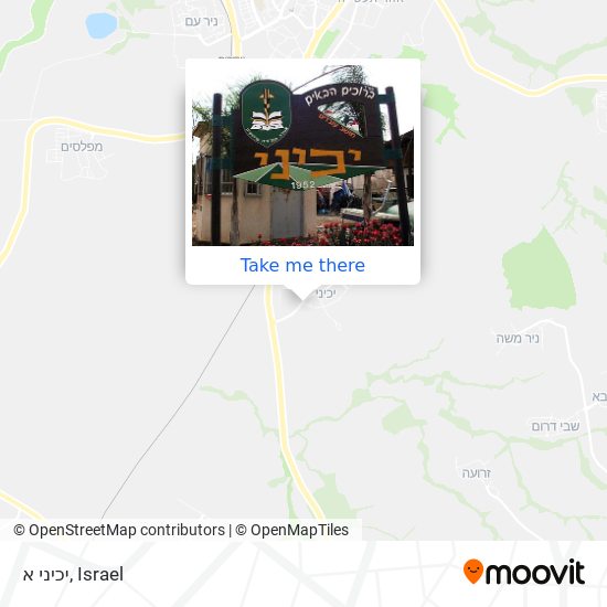 יכיני א map