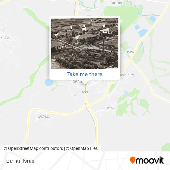 Карта ניר עם