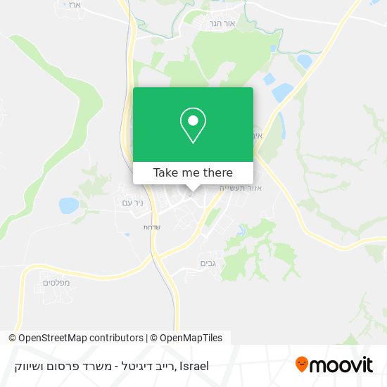 רייב דיגיטל - משרד פרסום ושיווק map