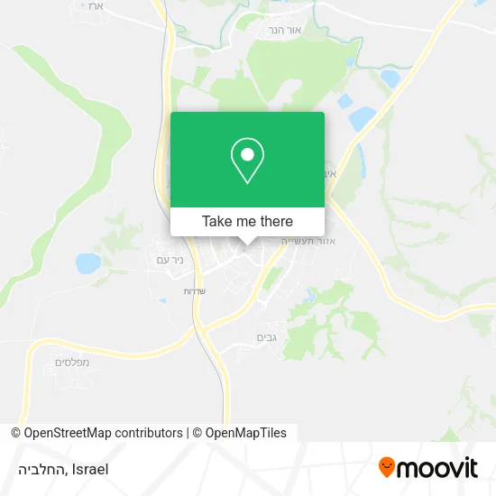 Карта החלביה