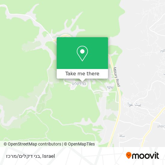 בני דקלים/מרכז map