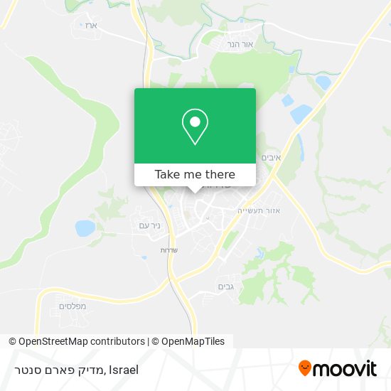 מדיק פארם סנטר map