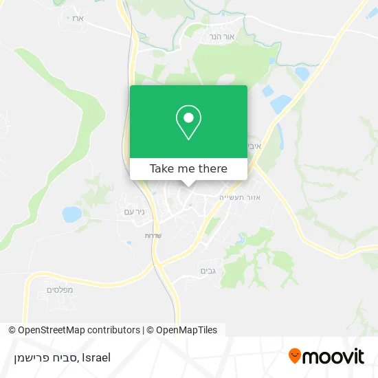 Карта סביח פרישמן