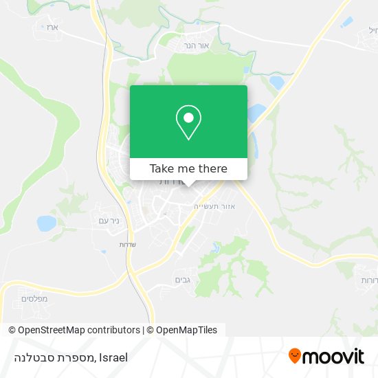 מספרת סבטלנה map