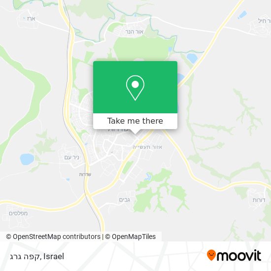 קפה גרג map