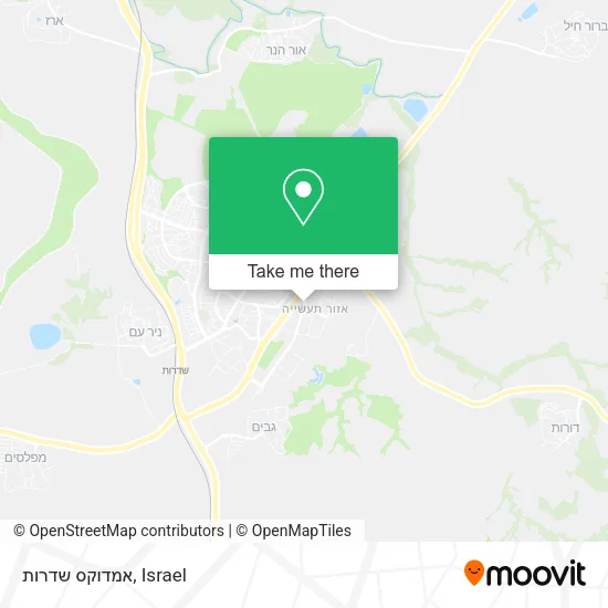 Карта אמדוקס שדרות