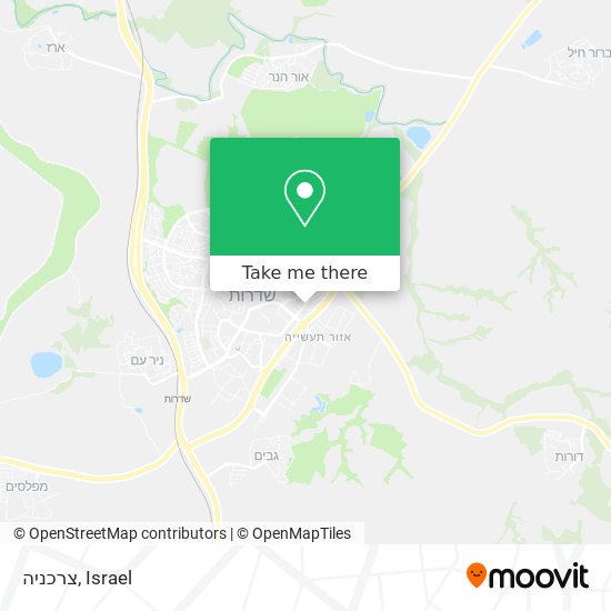 צרכניה map