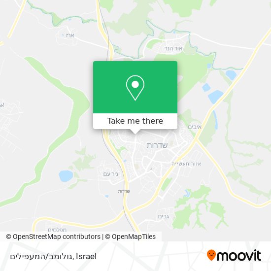 גולומב/המעפילים map