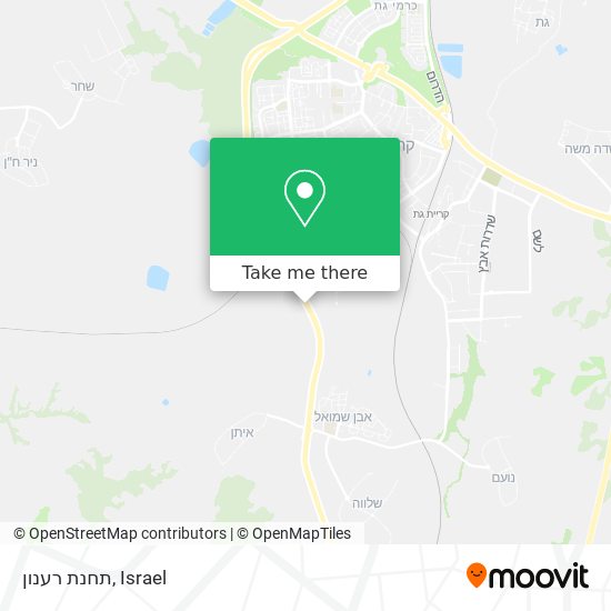 תחנת רענון map