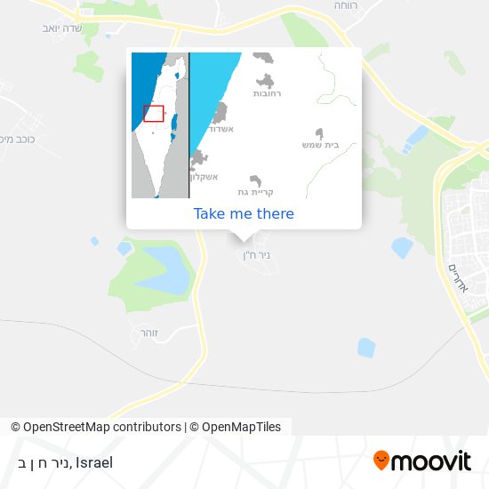 ניר ח ן ב map