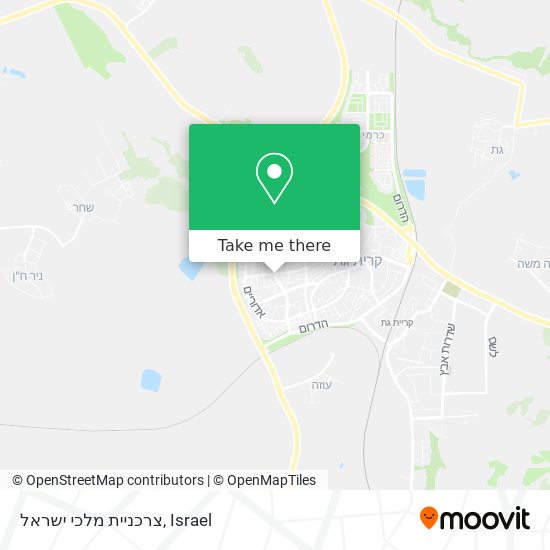 צרכניית מלכי ישראל map