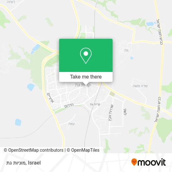 Карта מוניות גת
