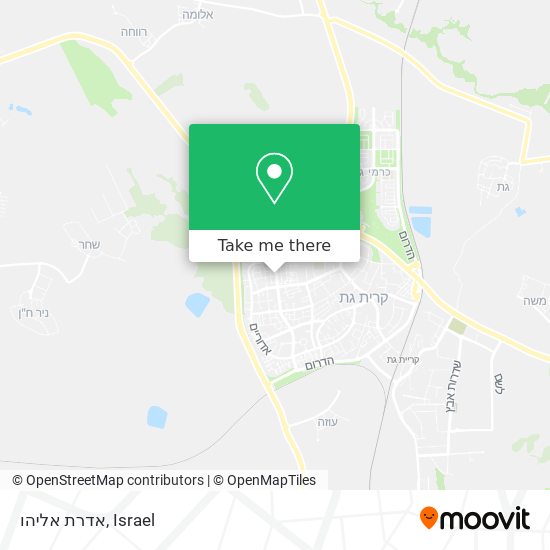 אדרת אליהו map