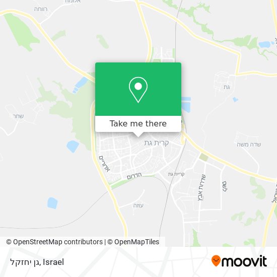 גן יחזקל map