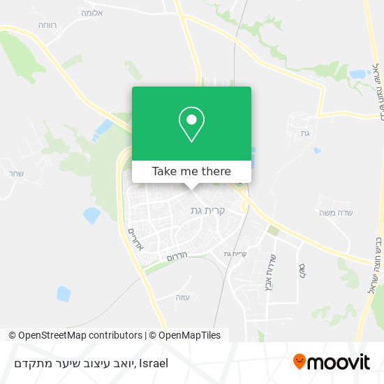 יואב עיצוב שיער מתקדם map