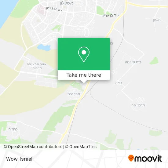 Карта Wow