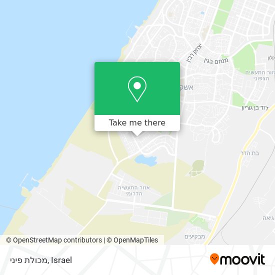 מכולת פיני map