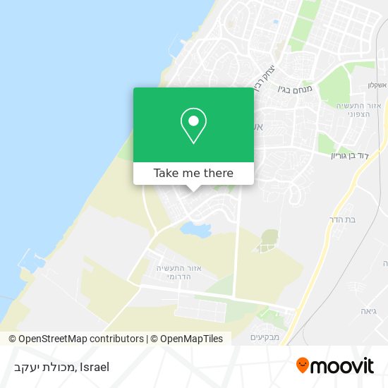 מכולת יעקב map