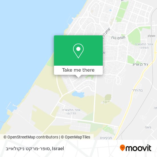 סופר-מרקט ניקולאייב map