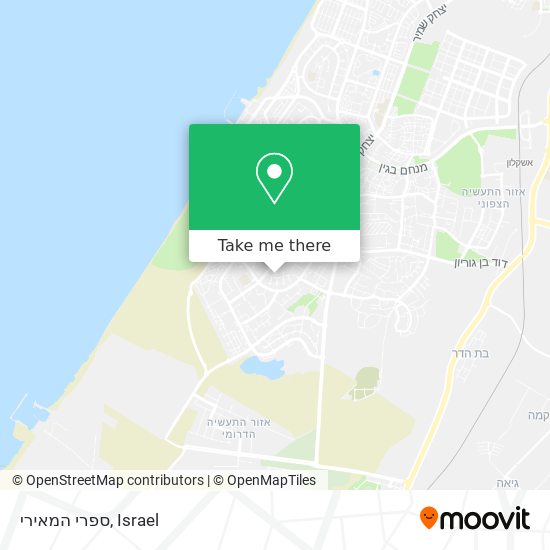 ספרי המאירי map