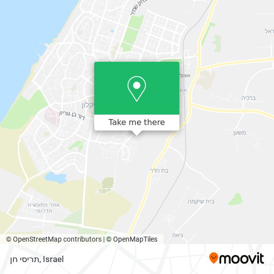 תריסי חן map