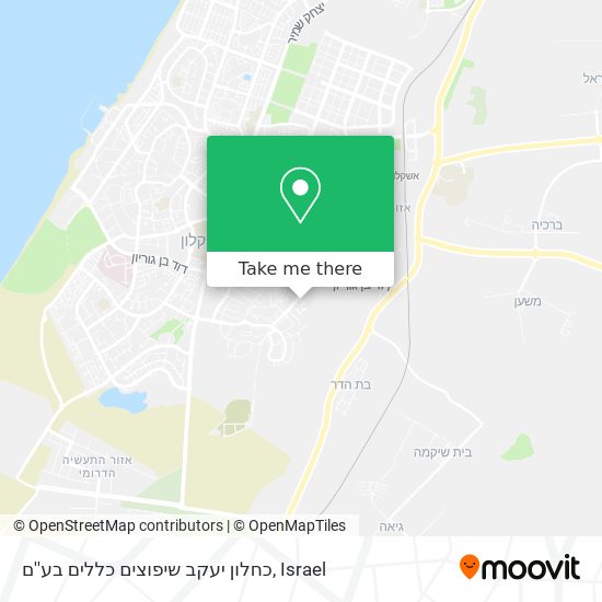 כחלון יעקב שיפוצים כללים בע''ם map