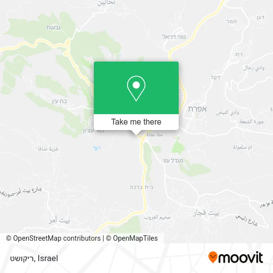 Карта ריקושט
