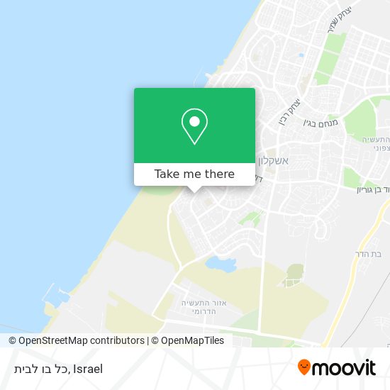 כל בו לבית map