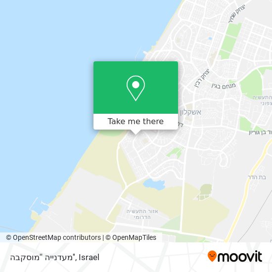 מעדנייה ''מוסקבה'' map