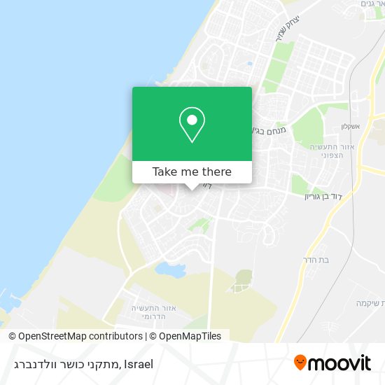 מתקני כושר וולדנברג map