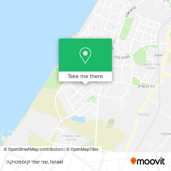 שני שפי קוסמטיקה map