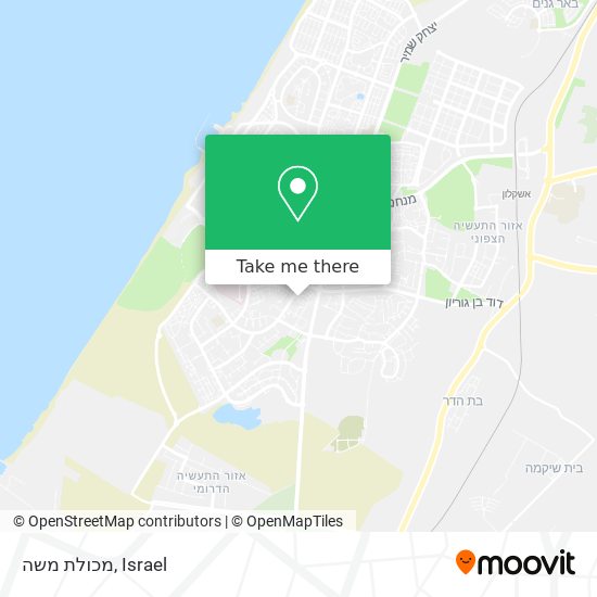 מכולת משה map