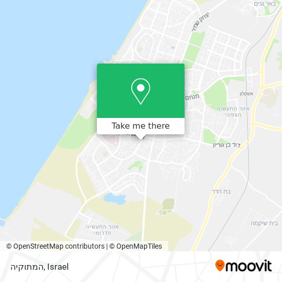 Карта המתוקיה