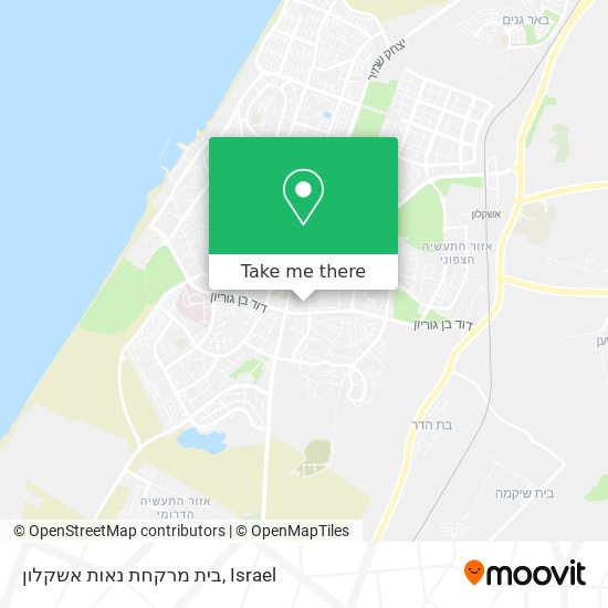 בית מרקחת נאות אשקלון map