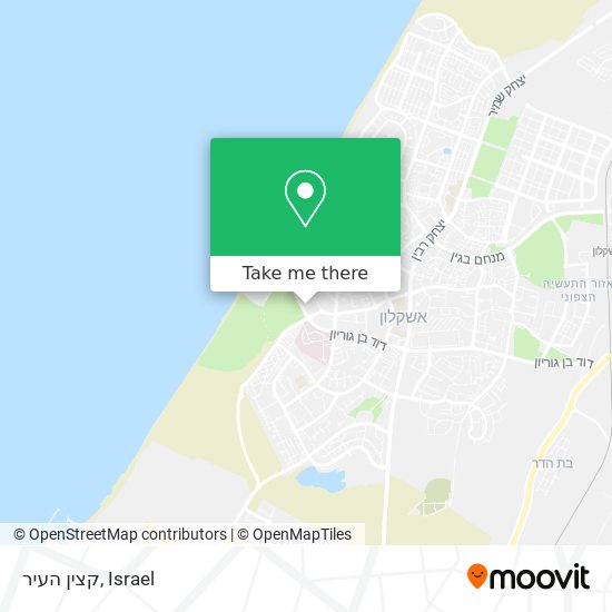 קצין העיר map