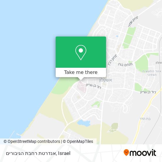 Карта אנדרטת רחבת הגיבורים