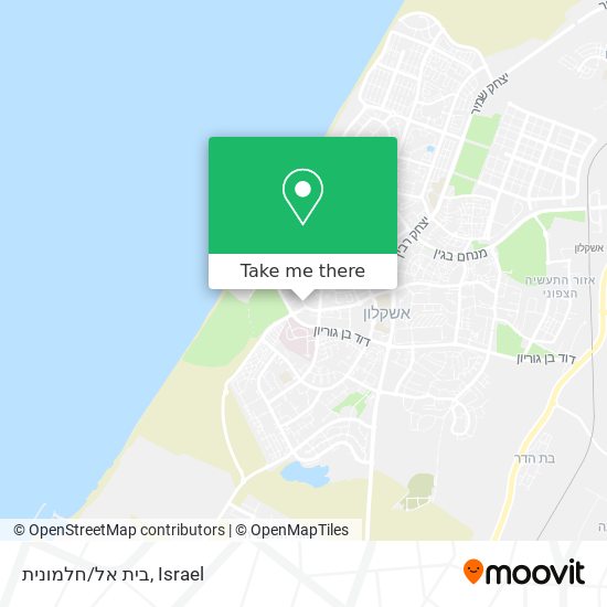 בית אל/חלמונית map