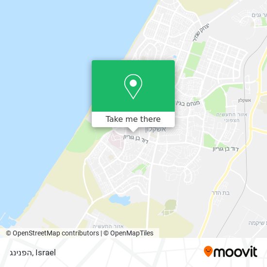 הפנינג map