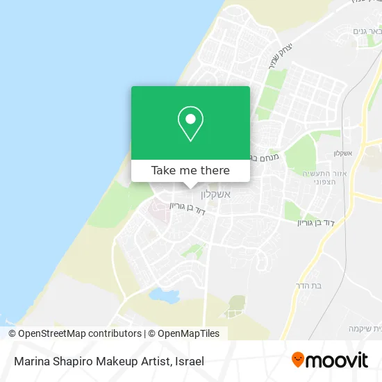 Карта Marina Shapiro Makeup Artist